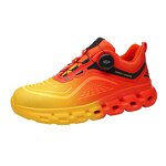 Summer Safety Shoes Manufacturer - Men's Cross-Border Anti-Braking Anti-Stab Rotor Button Comfort Shoes
