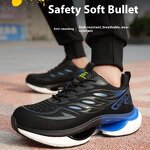 Labor Safety Shoes Manufacturer - Anti-Blocking Anti-Piercing Soft Popcorn Bottom Long Standing Shoes