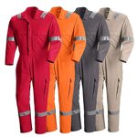 Hi Vis Coverall Manufacturer - Custom Logo High Visibility Reflective Work Uniform Jumpsuits