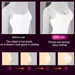 Breast Enlargement Machine Manufacturer - Vacuum Negative Pressure Cupping with 125mm/135mm Cups & 1200mAh Battery Home