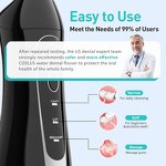 Oral Irrigator Manufacturer - 300ml Ipx7 Mini Travel Electric Dental Floss Portable Cordless Water Floss