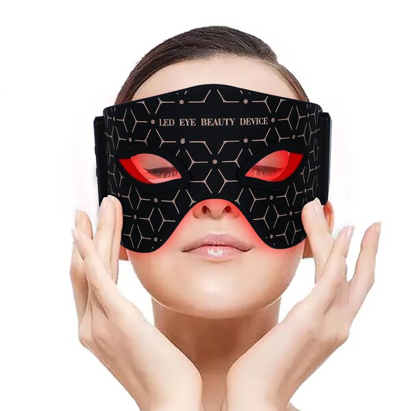 LED Eye Mask Manufacturer - Under Eye Red Light Therapy for Anti Wrinkle Smart Eye Bag Removal Vibration 630nm+850nm