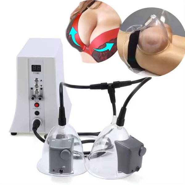 Breast Massage Therapy Machine Manufacturer - Vacuum Enlargement Pump Lifting Physical Therapy Cup Suction