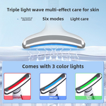 Face & Neck Beauty Instrument Manufacturer - Hot & Cold Electric with Color Light Grain Guide Ice Sense Household Lifting