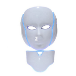 Beauty Tool Manufacturer - Upgraded Home Facial Mask Instrument Red Blue Light Photodynamic Belt Neck Spectrometer Hand-held