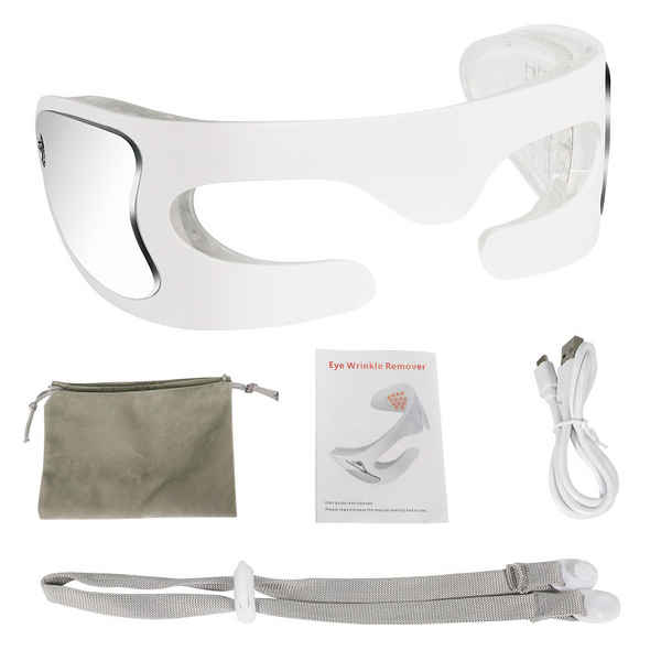 Eye Massager Manufacturer - Cross-Border LED Phototherapy for Anti-Fatigue Red Eye Beauty Vibration Hot Compress