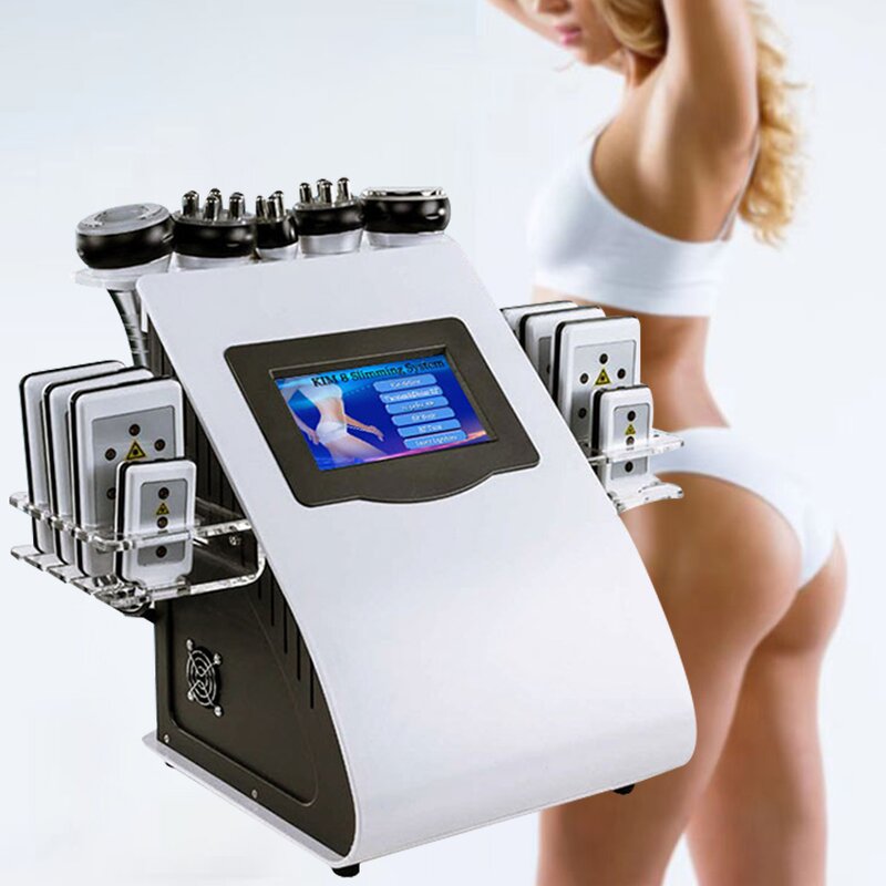 Body Weight Loss Machine Manufacturer - Professional 6 in 1 40k Radiofrequency for Cellulite Reduction & Wrinkle Removal