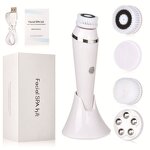 Face Cleaning Brush Manufacturer - Waterproof Silicone Electric Spin for Deep Clean with Massage