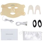 LED Beauty Mask Manufacturer - Silicone with Large Row Lights for Skin Rejuvenation & Personal Care