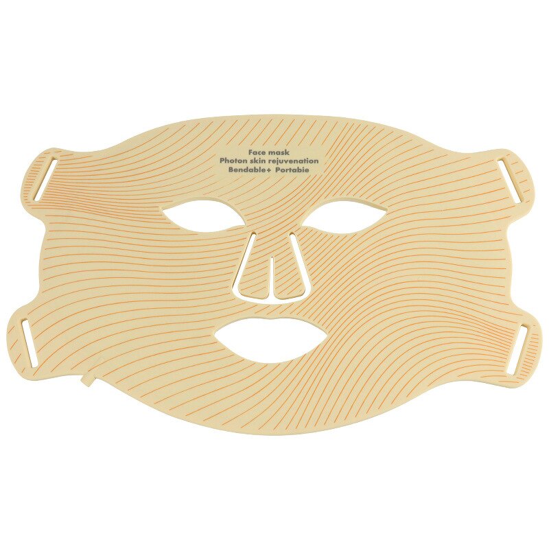 LED Beauty Mask Manufacturer - Silicone with Large Row Lights for Skin Rejuvenation & Personal Care