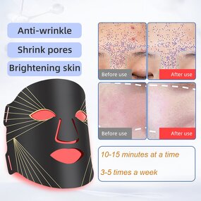 LED Photon Skin Rejuvenation Instrument Manufacturer - Portable Hand Held Red Light Beauty Mask Waterproof