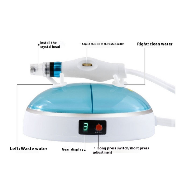 Facial Beauty Device Manufacturer - New Household Pore Cleanser for Blackhead Removal Water Oxygen Circulation Small Bubble