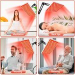 Red Light Therapy Lamp Panel Manufacturer - For Body & Face with Stand 660nm & 850nm Infrared