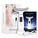 Beauty Instrument Manufacturer - Two-in-One Electric 4 Color Light French Pattern Photon Massage Ice Roller Waterproof