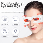 Eye Massager Manufacturer - Cross-Border LED Phototherapy for Anti-Fatigue Red Eye Beauty Vibration Hot Compress