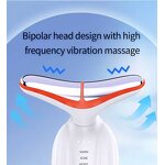 Neck and Face Lifting Massager Manufacturer - Vibration 7-Color LED V-Shape for Skin Tightening & Rejuvenation