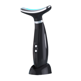 Face & Neck Beauty Instrument Manufacturer - Hot & Cold Electric with Color Light Grain Guide Ice Sense Household Lifting