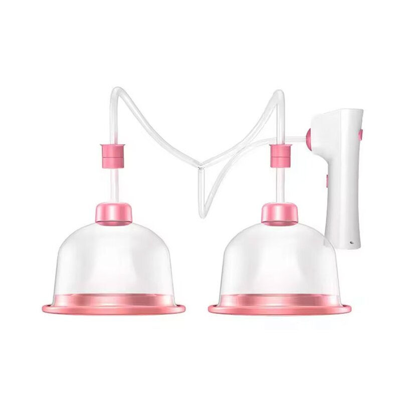 Breast Enlargement Machine Manufacturer - Vacuum Negative Pressure Cupping with 125mm/135mm Cups & 1200mAh Battery Home