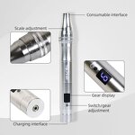 Derma Pen Manufacturer - Painless Electric Microneedles Adjustable Micro Needle for Face Home Use
