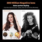 Hot Air Styler Manufacturer - 6 in 1 Negative Ion Hair Dryer Brush Auto Curling Styling Tools Set