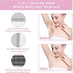 Lady Electric Shaver Manufacturer - Cordless 4 in 1 Wet&Dry Painless Waterproof Female Epilator