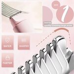 Electric Razor for Women Manufacturer - 2025 Pink Portable Painless Bikini Hair Removal Trimmer