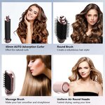 Hair Styler Set Manufacturer - 5 in 1 Ac Motor Hot Air Brush Multifunctional Blow Dryer Care Set