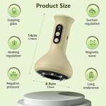 Cellulite Massager Manufacturer - Cordless Rechargeable Vibrating Guasha Body Shaping Machine