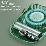 Neck Fan Manufacturer - Wholesale Mini Portable Travel Rechargeable Hanging Table Cooling Fan