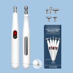 Acupuncture Pen Manufacturer - 2025 Red Light Meridian Energy Electronic Stimulator Massage Pen
