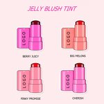 Jelly Blush Stick Manufacturer - New Arrival Popular Blush Lip Makeup Private Label New Design Lip Tint Stain Cream