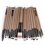 Makeup Brush Set Manufacturer - 20pcs Private Label Pincel De Maquiagem White/Rose Gold Professional Women Kit