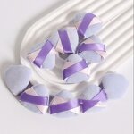 Powder Puff Manufacturer - Private Label Wholesale Customized Pink Velvet Makeup Setting Thick Pocket Finger