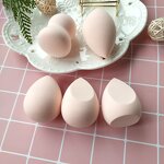 Makeup Sponge Manufacturer - Free Sample Light Pink Non Latex and Vegan Private Label Beauty Sponge Blender