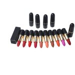 Lipstick Manufacturer - Professional Supplier Golden Round Tube Bullet Velvet Custom Logo Vegan Matte