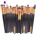 Makeup Brush Set Manufacturer - 20pcs Private Label Pincel De Maquiagem White/Rose Gold Professional Women Kit