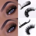 False Lashes Manufacturer - C D Curl Strip Russian Volume Eyelash Extensions Deep Curl Faux Mink
