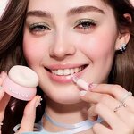 Lip Sleeping Mask Manufacturer - OEM Pocket Tinted Jelly Berry with Strawberry Extract Shea Butter