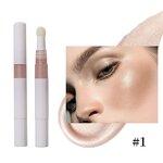 Highlighter Sticks Manufacturer - OEM Sponge Head Shade Contour Jelly Vegan Non Transfer Face Glow Pen