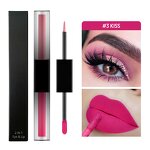 Liquid Lipgloss Manufacturer - Private Label 2 in 1 with Eyeshadow Matte Waterproof Cosmetic