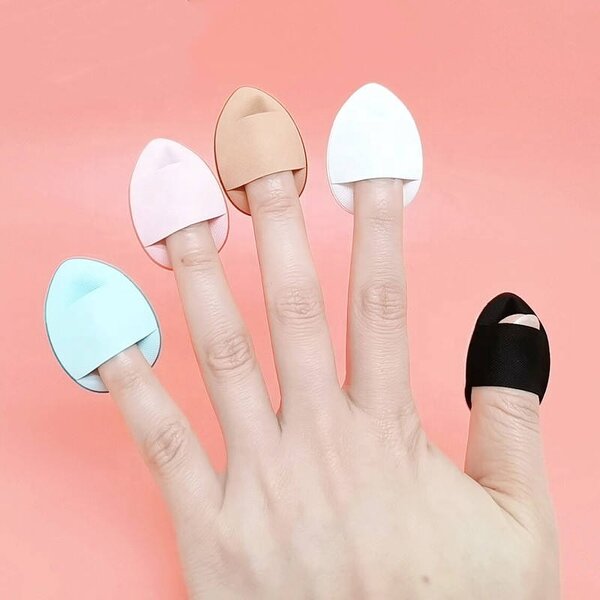 Makeup Sponge Manufacturer - New Finger Mini Air Cushion Puff for Powder Concealer