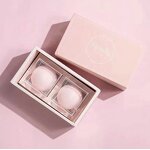 Makeup Sponge Manufacturer - Free Sample Light Pink Super Soft Candy MINI Mochi Laxte Free Biodegradable