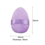 Powder Puff Manufacturer - Non Latex Multiple Color Flocking Powder Cotton Cosmetic Private Label