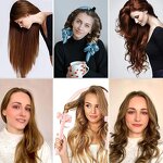 Hair Curler Manufacturer - OEM LOGO Promotional Soft Roller Curling Ribbon Flexible Heatless Sponge Rods Satin Silk