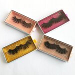 Strip Eyelash Manufacturer - Wholesale 3D/5D/6D/25mm Colored Extension Real Mink Private Label Packaging Box