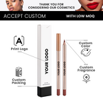 Lip Liner Manufacturer - Cruelty Free Vegan Private Label Waterproof Long-lasting Dark Brown Matte Creamy