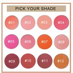 Blush Compact Manufacturer - Custom Logo Private Label Cheek Single Vegan Long Lasting High Pigment Pressed Powder