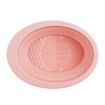 Brush Cleaning Bowl Manufacturer - New Foldable Beauty Cleaning Tools Silicone Makeup Brush Cleaner Pad