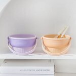 Brush Cleaner Manufacturer - 3 in 1 Silicone Cleaner Dryer Tray Drying Rack Holder Pad Bowl for Sponge Brush