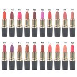 Lipstick Manufacturer - Professional Supplier Golden Round Tube Bullet Velvet Custom Logo Vegan Matte